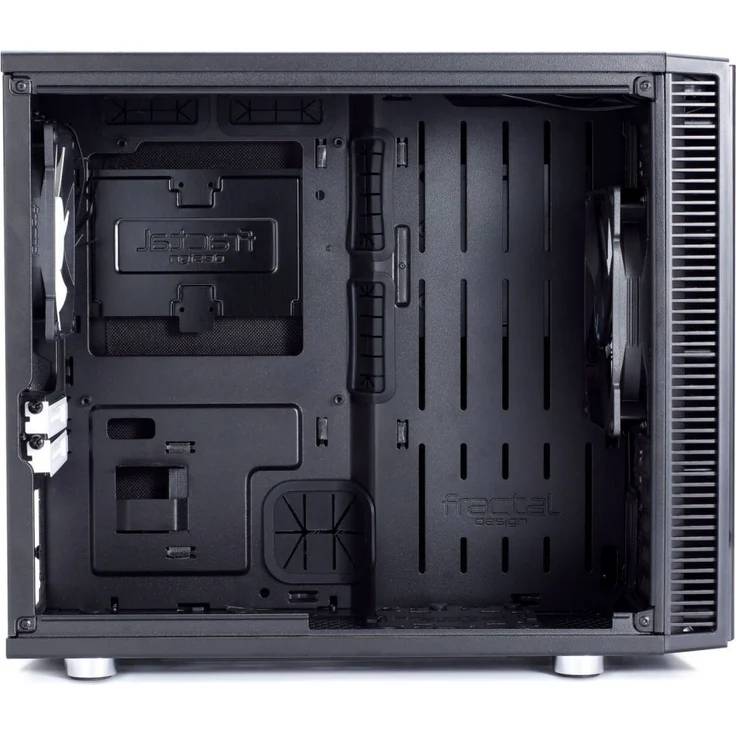 Fractal Design Define Nano S Black Window, PC Gehäuse (Midi Tower mit seitlichem Fenster) Case Modding für (High End) Gaming PC, schwarz – Bild 10