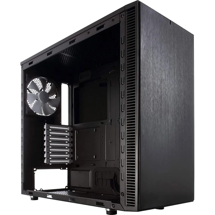Fractal Design Define Nano S Black Window, PC Gehäuse (Midi Tower mit seitlichem Fenster) Case Modding für (High End) Gaming PC, schwarz – Bild 11