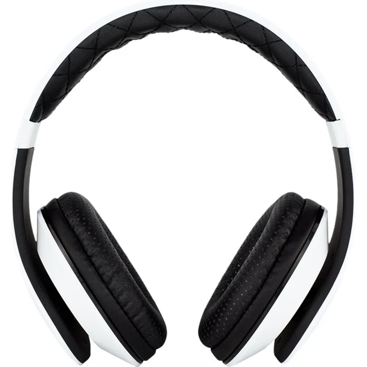FANTEC SHP-3 On Ear Stereo HiFi Kopfhörer (mit Freisprechfunktion, integriertes Mikrofon, 1-Tasten Fernbedienung, abnehmbares Textilkabel, 3,5 mm Klinkenstecker) weiss/schwarz – Bild 3