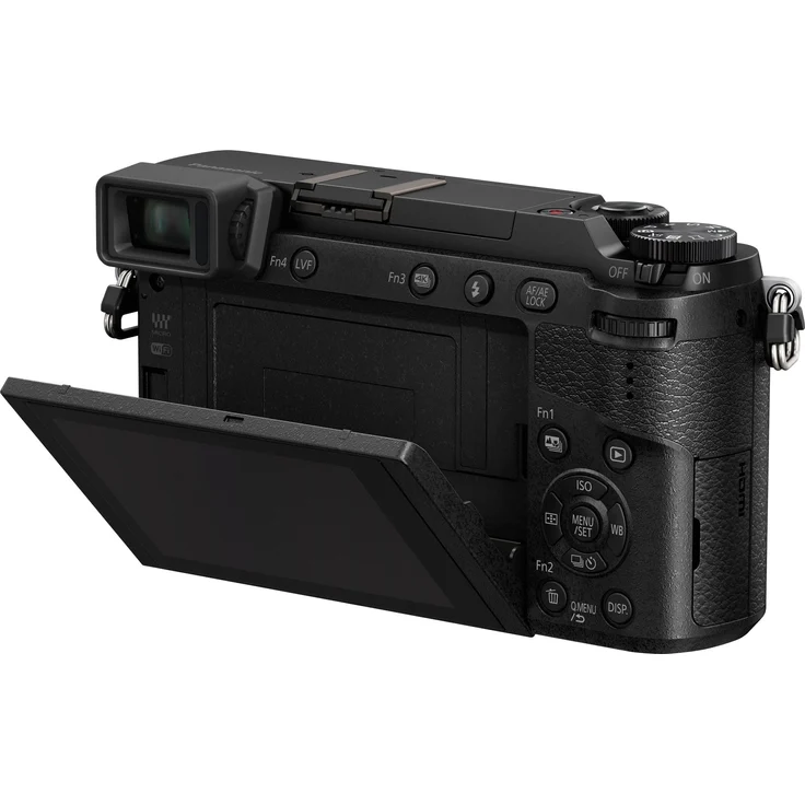 Panasonic LUMIX G DMC-GX80KEGK Systemkamera (16 Megapixel, Dual I.S. Bildstabilisator,Touchscreen, Sucher, 4K Foto und Video) schwarz mit Objektiv H-FS12032E – Bild 9