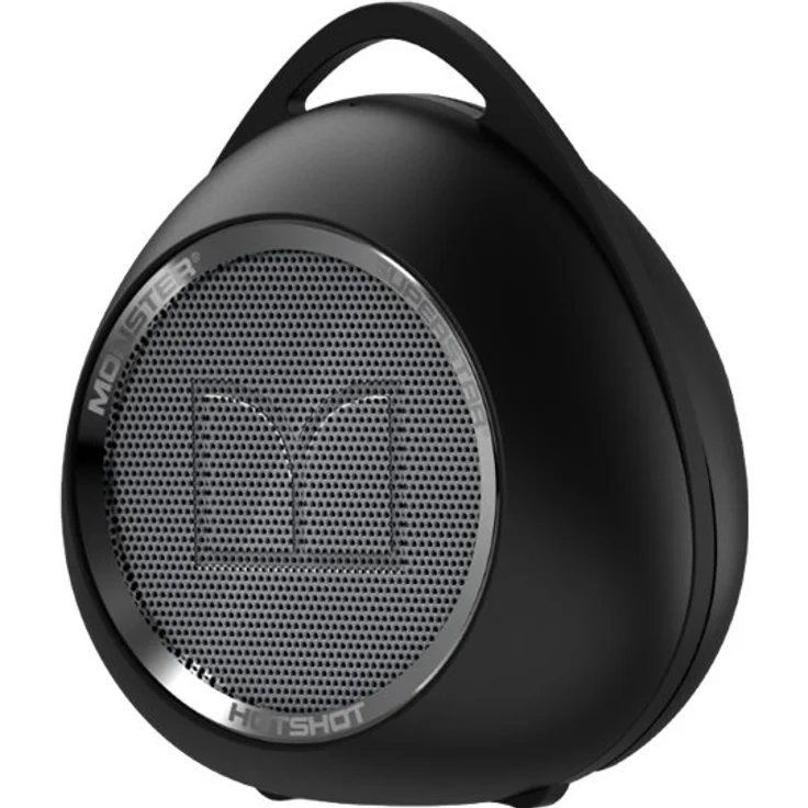 Monster Superstar Hotshot Stereo-Lautsprecher, zylindrisch schwarz Platin – Bild 2
