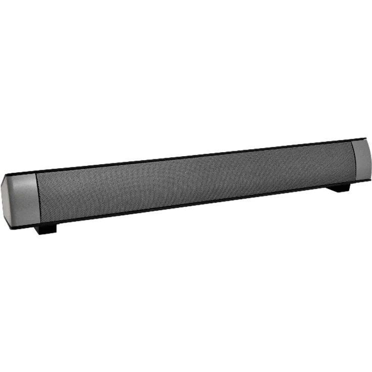 Reflexion SB100 2.0 Stereo Soundbar ohne Subwoofer, kabelgebunden, geeignet für PC, schwarz – Bild 3