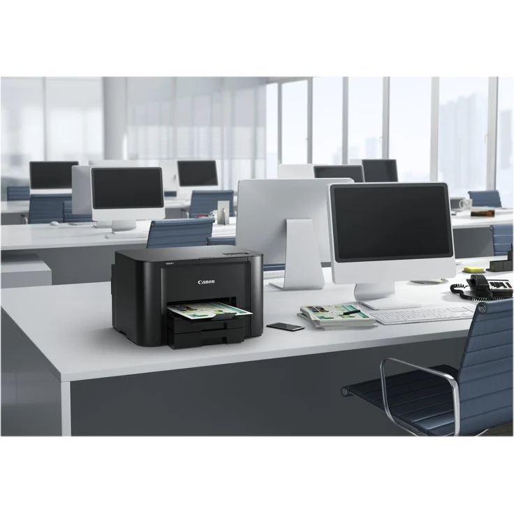 Canon Maxify iB4150 - Tintenstrahldrucker, Druckgeschwindigkeit (S/min): 24 S/W, 15,5 Farbe, Auflösung: 600 x 1200 (USB, LAN, WLAN, AirPrint, Mobile Print, Cloud Print) 0972C006 – Bild 6
