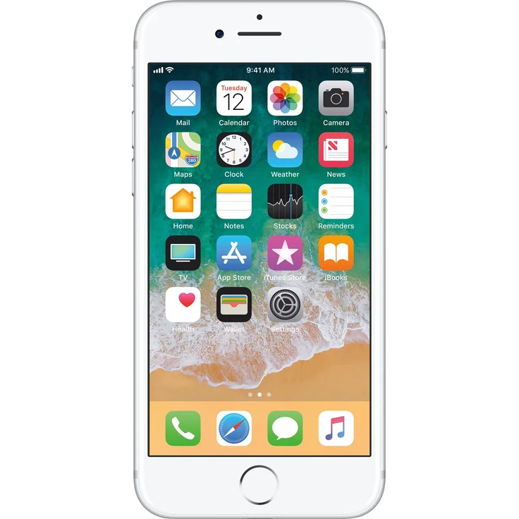 Apple iPhone 7 Smartphone 11,94cm Pixel (4,7 Zoll) Retina-Display, 128GB interner Speicher, 2GB RAM, iOS, Silber – Bild 3