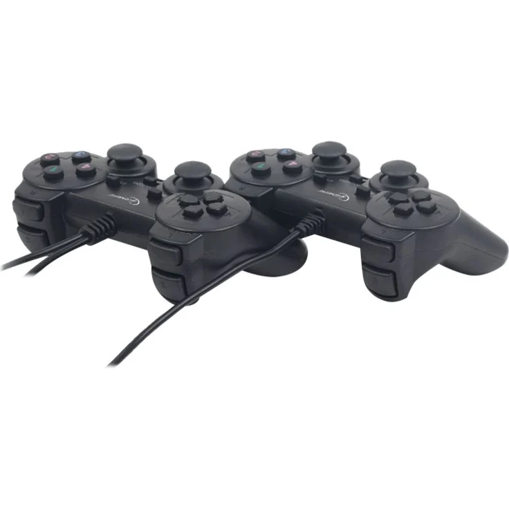 Gembird Double Dual Vibration Gamepad Schwarz (JPD-UDV2-01) (PC) – Bild 3