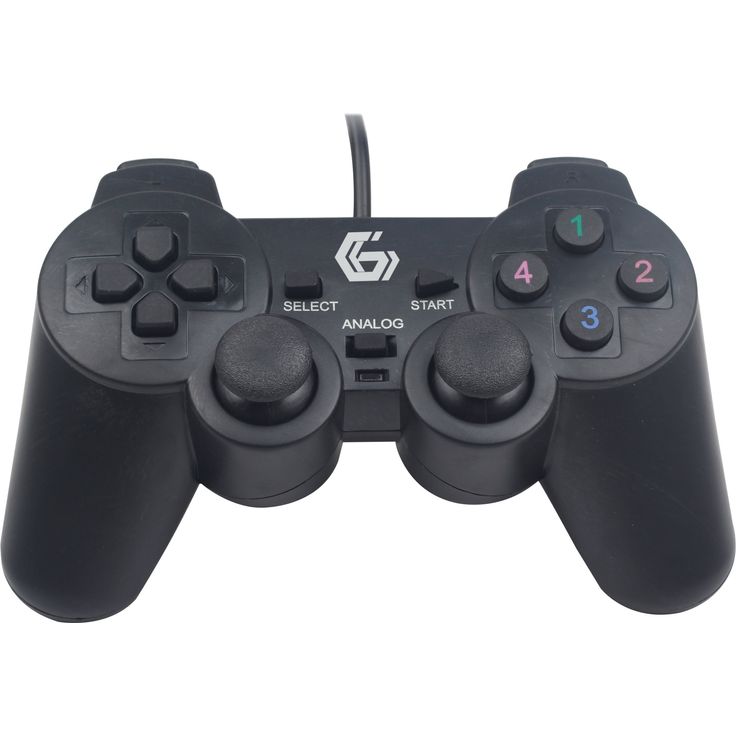 Gembird Dual Vibration Gamepad Schwarz (JPD-UDV-01) (PC) – Bild 3