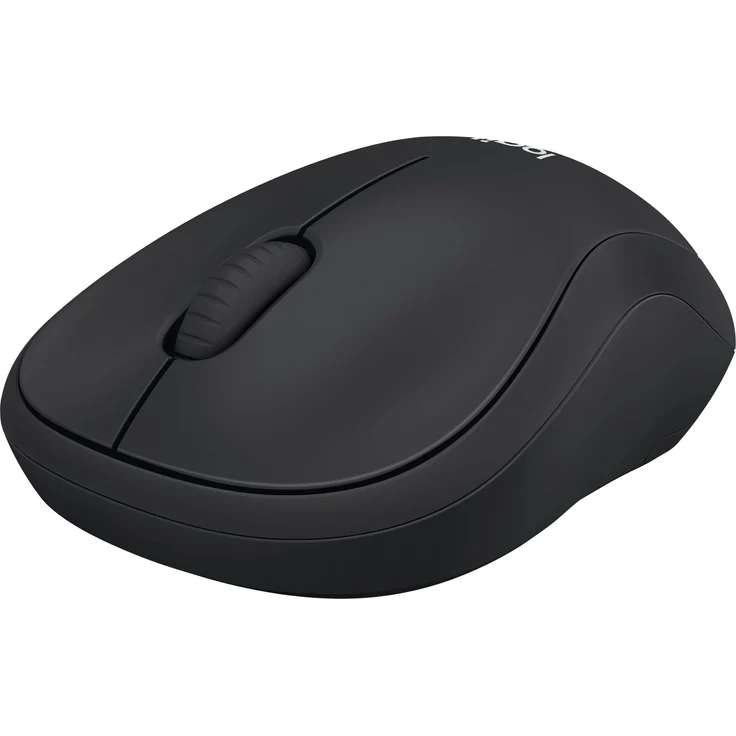 Logitech M220 Silent Kabellose Maus, 2,4 GHz mit Nano-USB-Empfänger, 1000 DPI Optical Tracking, 18 Monate Batterielaufzeit, für Links- und Rechtshänder, kompatibel mit PC, Mac, Laptop, Schwarz (910-004878) – Bild 2