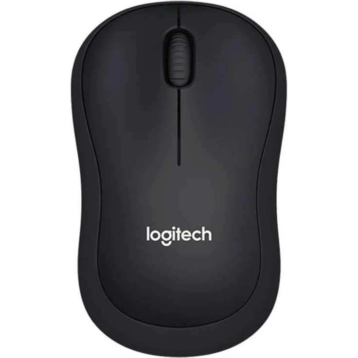 Logitech B220 Silent Kabellose Maus, 2.4 GHz Verbindung via Nano-USB-Empfänger, 1000 DPI Optischer Sensor, Quiet-Mark Zertifiziert, 18-Monte Akkulaufzeit, 3 Tasten, Für Links- und Rechtshänder, PC-Mac – Bild 2
