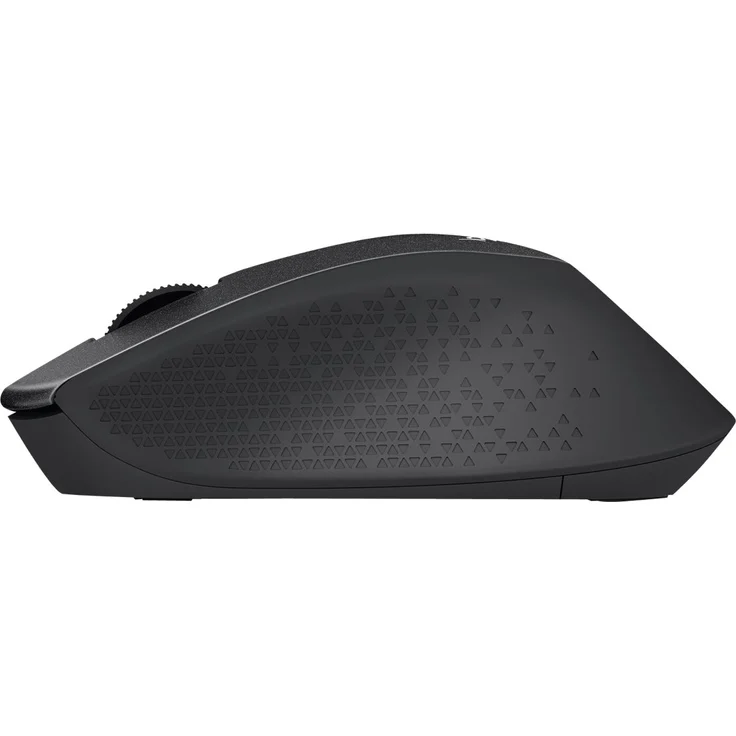 Logitech M330 Silent Plus Kabellose Maus, 2.4 GHz Verbindung via Nano USB-Empfänger, 1000 DPI Optischer Sensor, 24-Monate Akkulaufzeit, 3 Tasten, PC-Mac - schwarz, Englische Verpackung – Bild 6