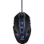 Hama uRageReaper ESS. Maus USB Optisch 2400 DPI Ambidextrös Schwarz - Mäuse (Ambidextrös, Optisch, USB, 2400 DPI, Schwarz)