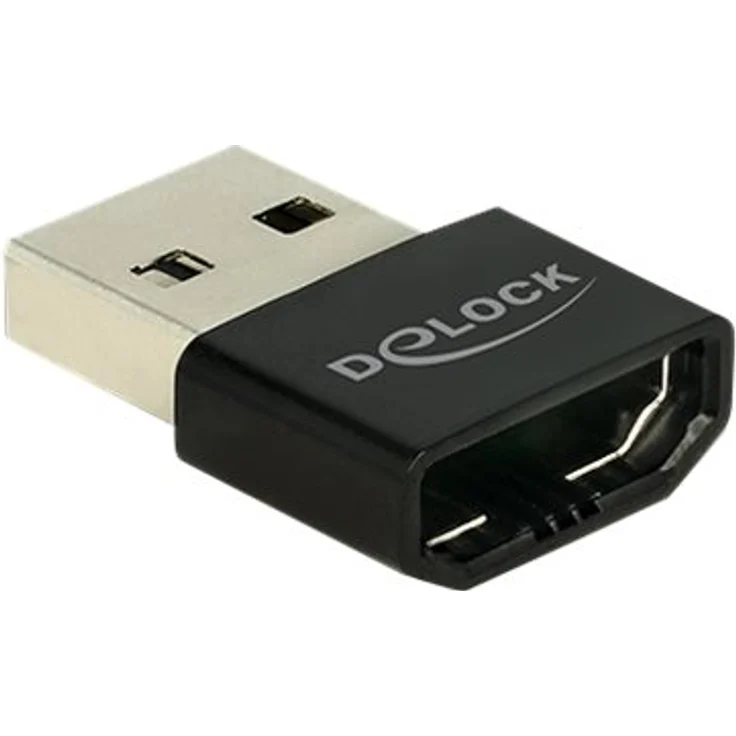 DELOCK Adapter HDMI A Buchse USB A Stecker Delock – Bild 2