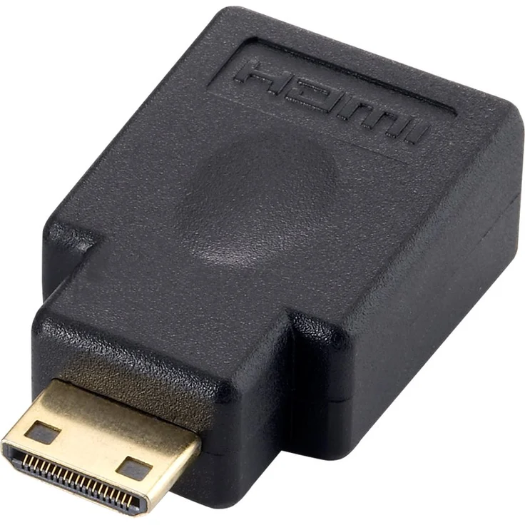 Equip Adapter Minihdmi (Typ C) > HDMI (Typ A) S-B Schwarz Polybeutel – Bild 2