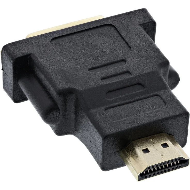 HDMI-DVI Adapter, 19pol St auf 24+1 Bu , vergoldete Kontakte – Bild 2