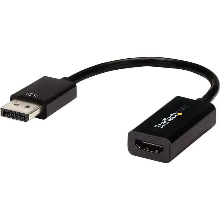 StarTech.com DisplayPort auf HDMI 4k 30Hz Adapter, DP 1.2 zu HDMI Video und Audio aktiv Konverter 1080p 60Hz für Computer - Laptop – Bild 3
