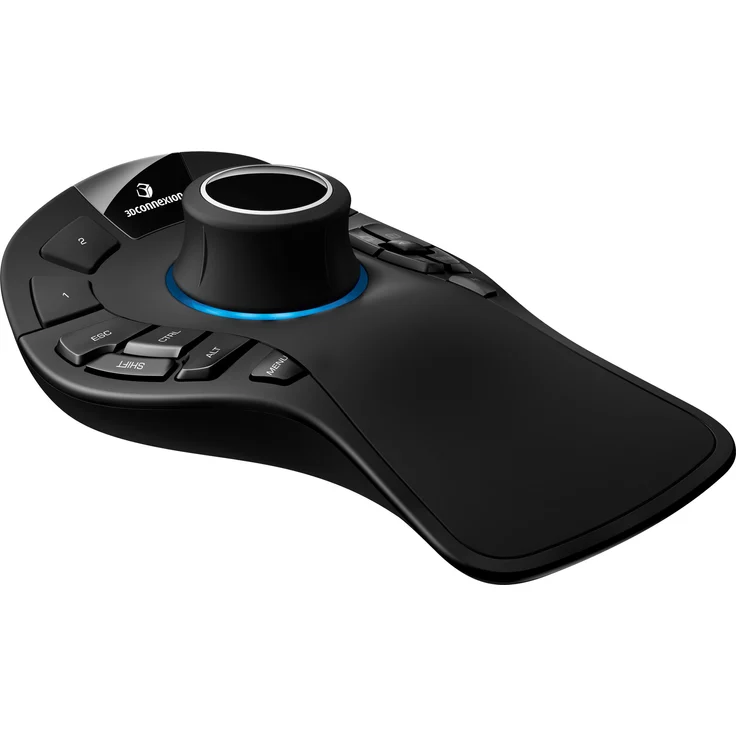 3Dconnexion SpaceMouse Pro (3D-Maus, kabelgebunden, schwarz) – Bild 3