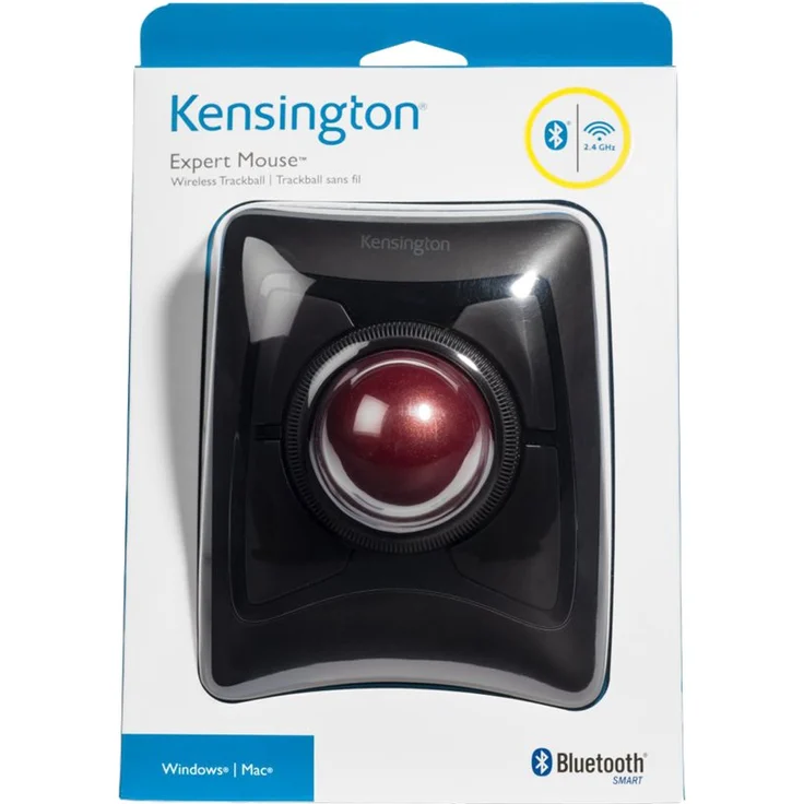 Kensington Expert Mouse, Kabellose Maus mit Trackball, Kompatibel mit Windows & macOS, ideal fürs Home Office, K72359WW, schwarz – Bild 8