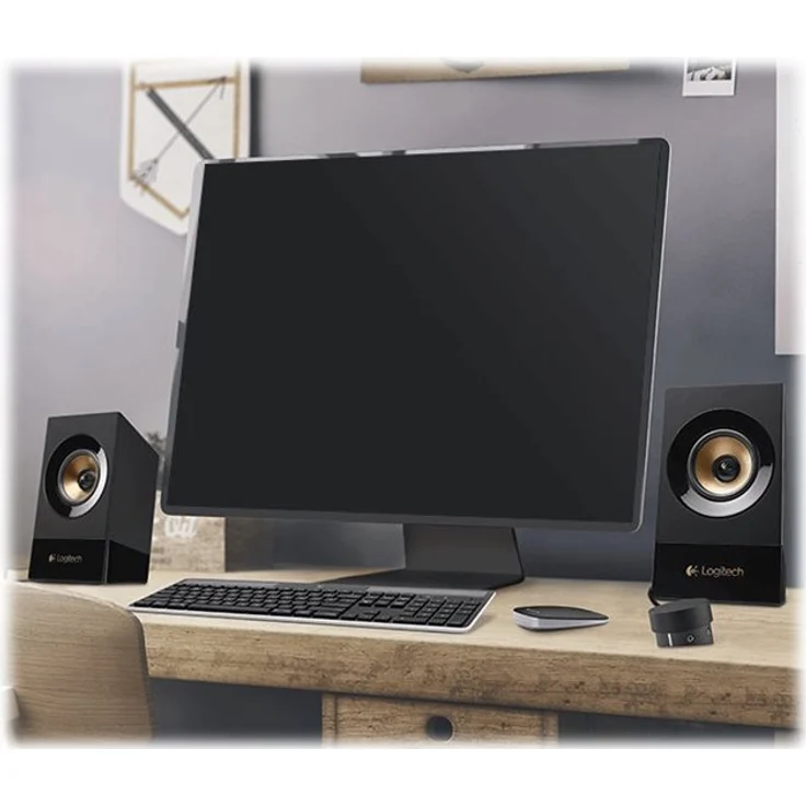 Logitech Z533 2.1 Lautsprecher-System mit Subwoofer, Kraftvoller Sound, 120 Watt Spitzenleistung, 3,5 mm Eingang, Kopfhörerbuchse, Multi-Device, Bedienelemente am Steuergerät, UK Stecker, PC-TV-Tablet – Bild 5