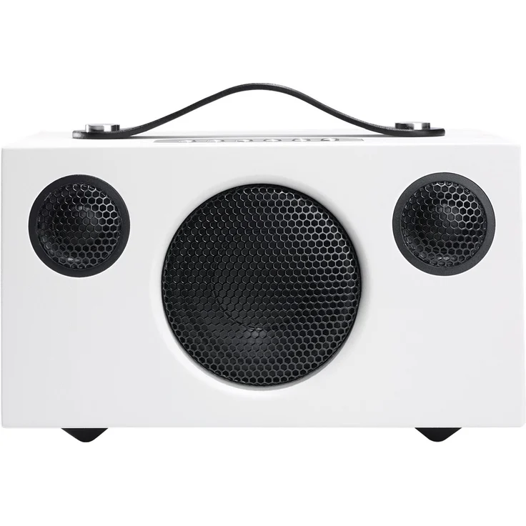 Audio Pro Addon T3 portabler Bluetooth Stereo-Lautsprecher (30h Akkulaufzeit, Echtholzgehäuse) Weiß – Bild 4
