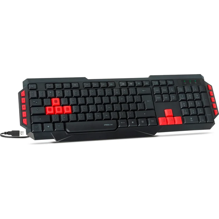 LUDICIUM Gaming Keyboard, black - NOR Layout QWERTY – Bild 2