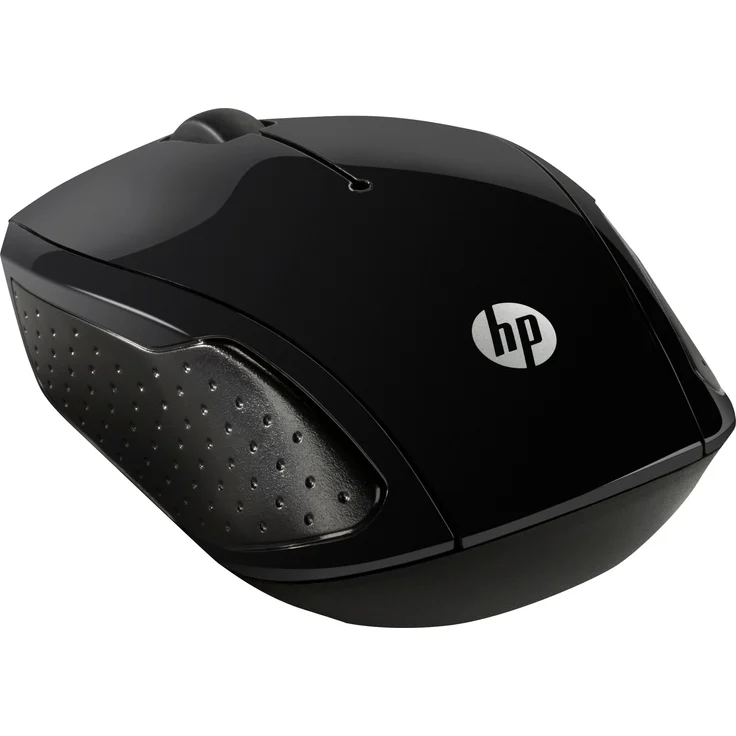 HP 200 (X6W31AA) kabellose Maus (1.000 dpi, 3 Tasten, Scrollrad, USB dongle) schwarz – Bild 3