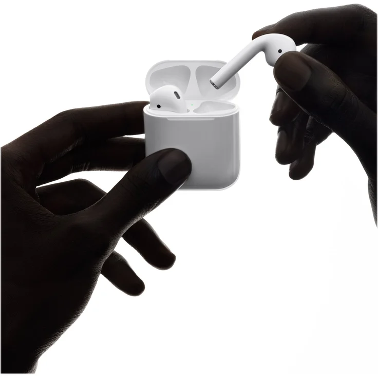 Apple AirPods 1. Generation (MMEF2ZM, A) In-Ear Kopfhörer mit Bluetooth, Mikrofon, geeignet für iPhone, weiß – Bild 7