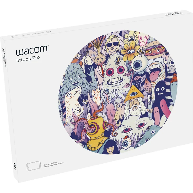 Wacom Intuos Pro Stifttablett Größe L, Grafiktablett (inkl. Wacom Pro Pen 2 Eingabestift mit verschiedenen Spitzen, geeignet für Windows & Apple) – Bild 6