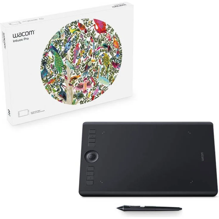 Wacom Intuos Pro Stifttablett Größe M, Grafiktablett (inkl. Pro Pen 2 Eingabestift mit verschiedenen Spitzen, geeignet für Windows & Apple) – Bild 2