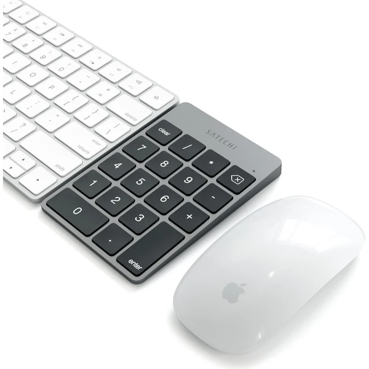 Satechi Aluminum Slim - Tastenfeld - Bluetooth - Space-grau (ST-SALKPM) – Bild 4