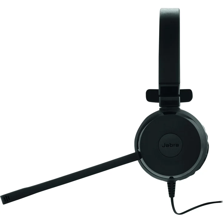 Jabra Evolve 30 MS Mono Headset Unified Communications Kopfhörer für VoIP Softphone mit passivem Noise-Cancelling USB-Kabel mit Anrufsteuerung Schwarz – Bild 3