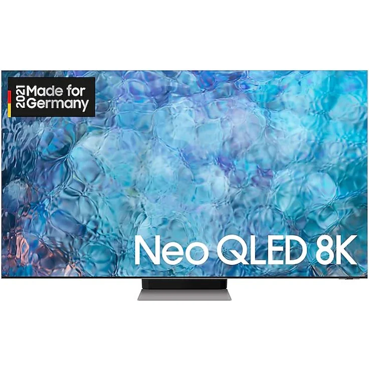 Samsung GQ65QN900AT 163 cm (65 Zoll) Neo QLED Mini LED 8K Smart TV (8K, HDR, Direct LED) Twin HD-Triple-Tuner (Sat, Antenne, Kabel) Modelljahr 2021 Energieklasse G (DE-Modell) – Bild 1