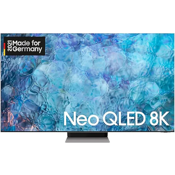 Samsung GQ65QN900AT 163 cm (65 Zoll) Neo QLED Mini LED 8K Smart TV (8K, HDR, Direct LED) Twin HD-Triple-Tuner (Sat, Antenne, Kabel) Modelljahr 2021 Energieklasse G (DE-Modell)