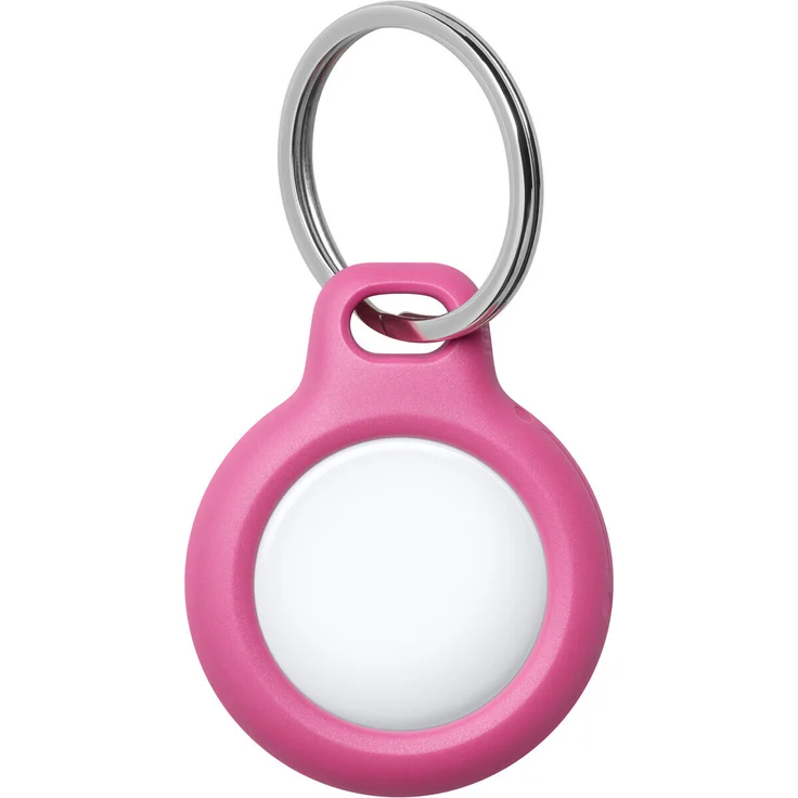 Belkin F8W973 Secure Holder mit Schlüsselanhänger, geeignet für Apple AirTag, pink (F8W973btPNK) – Bild 2