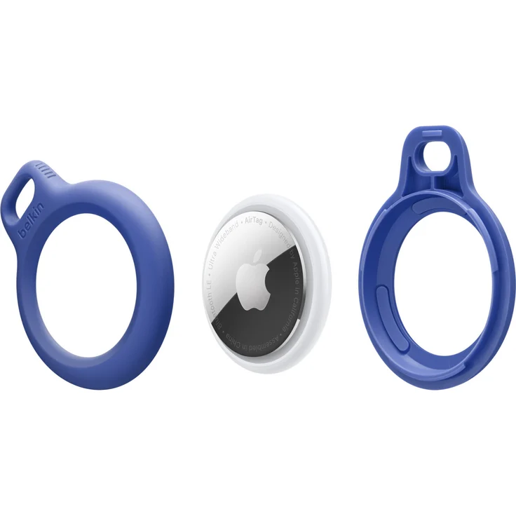 Belkin F8W973 Secure Holder mit Schlüsselanhänger, geeignet für Apple AirTag, blau (F8W973btBLU) – Bild 4
