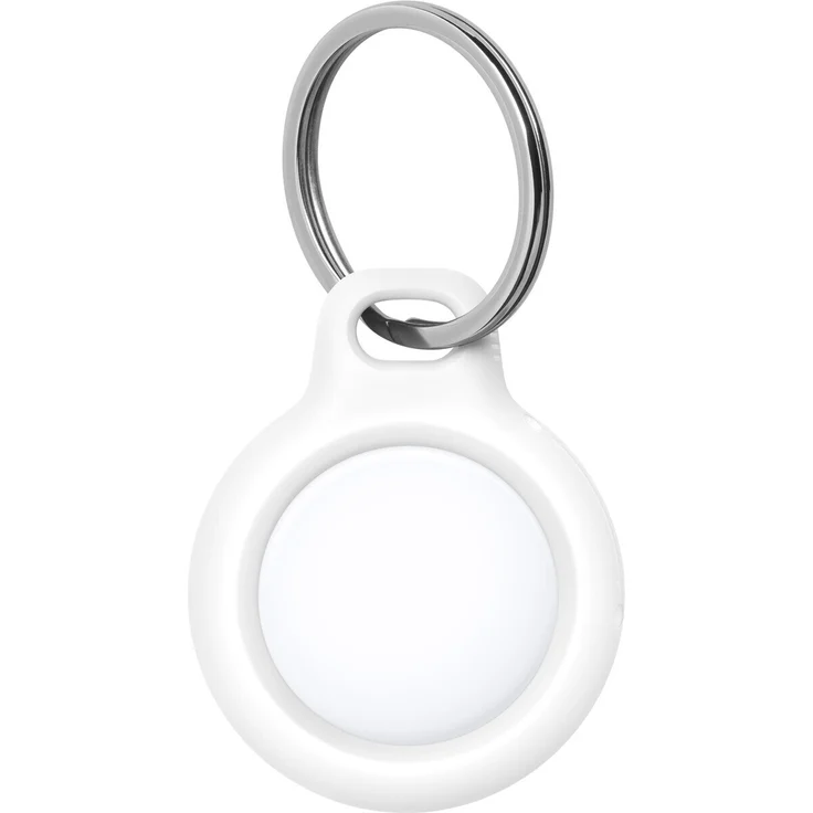Belkin F8W973 Secure Holder mit Schlüsselanhänger, geeignet für Apple AirTag, weiß (F8W973btWHT) – Bild 2