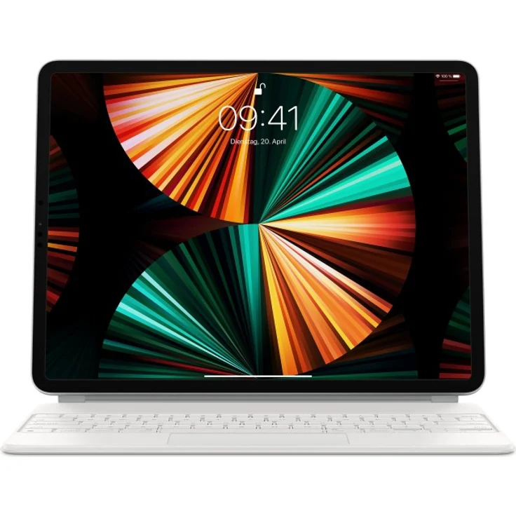 Apple Magic Keyboard für iPad Pro 12,9'' (3.-5. Generation) - Deutsch, Weiß – Bild 3