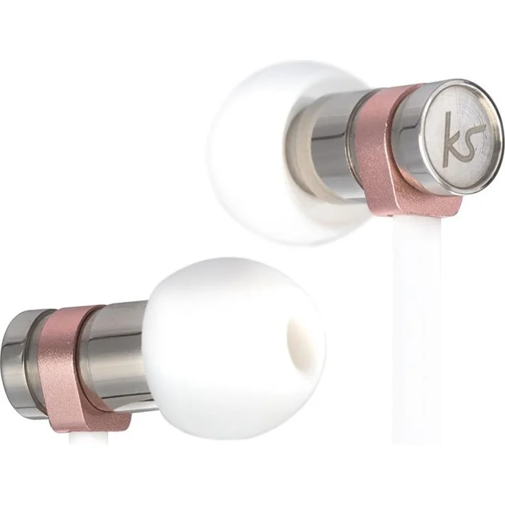 Kitsound Nova InEar Headphones with Mic Rose Gold – Bild 3