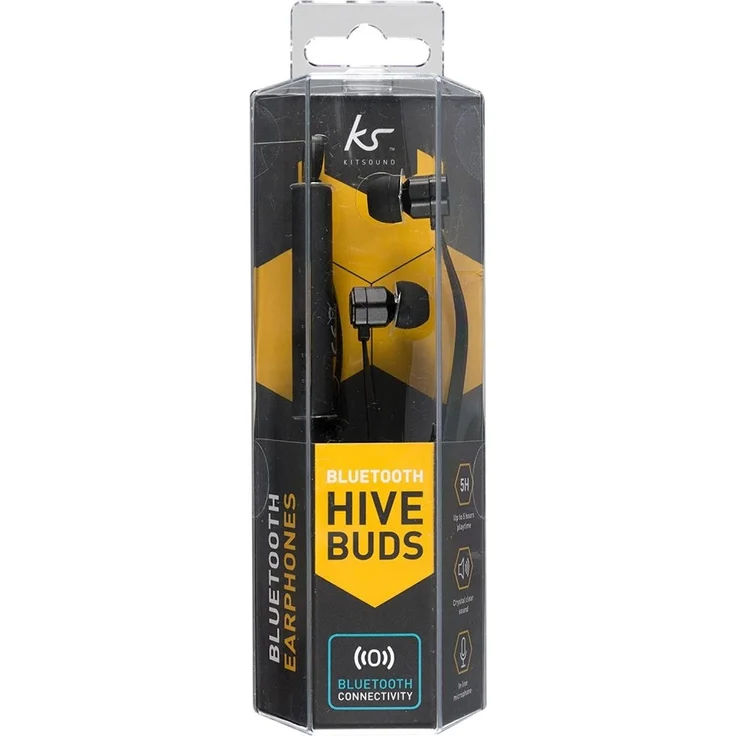 KitSound Hive In-Ohr-Kopfhörer, kompatibel mit Smartphones, iPad, iPod, Tablets, Laptops und MP3-Geräten – Bild 5