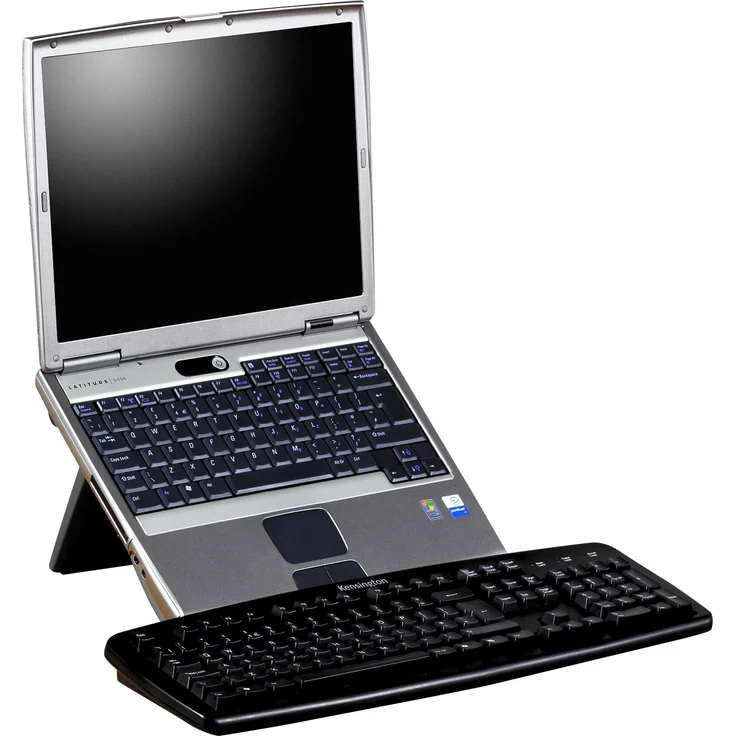 Kensington Easy Riser tragbarer ergonomischer Laptopständer 12 Zoll - 17 Zoll für Windows und Mac Geräte mit Secure Fit und SmartFit System, zur besseren Kühlung und Luftzirkulation, schwarz, K52788WW – Bild 9