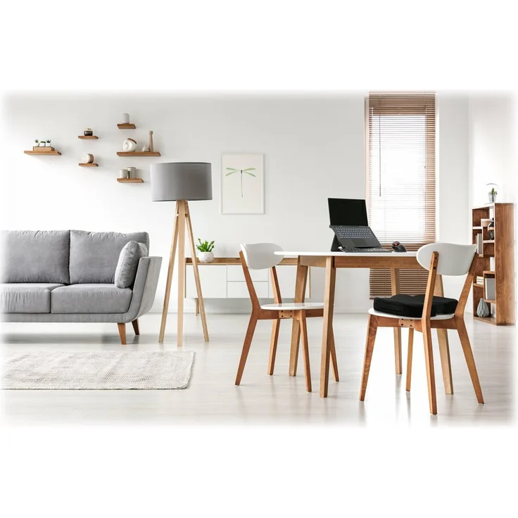 Kensington Easy Riser tragbarer ergonomischer Laptopständer 12 Zoll - 17 Zoll für Windows und Mac Geräte mit Secure Fit und SmartFit System, zur besseren Kühlung und Luftzirkulation, schwarz, K52788WW – Bild 5