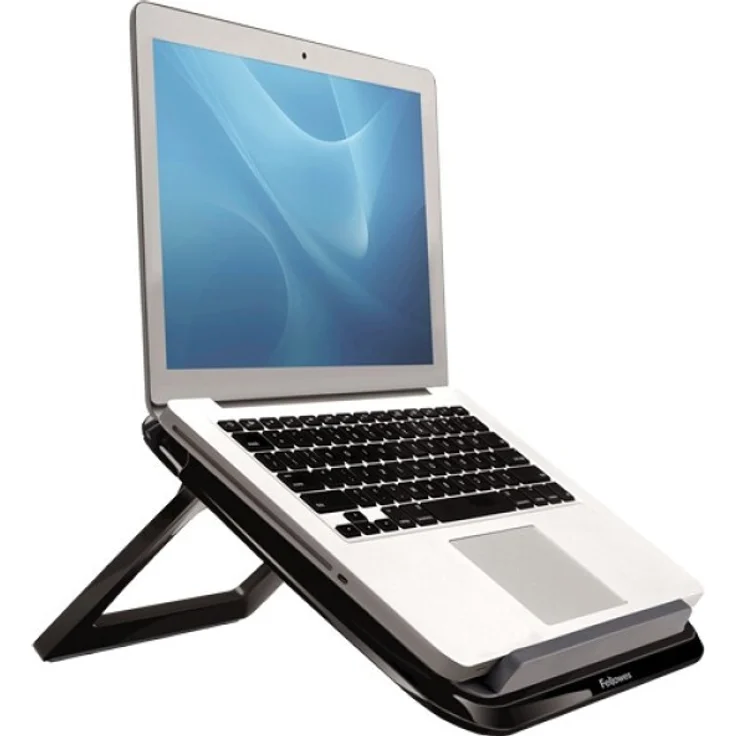 Fellowes Laptop Ständer I-Spire Quick Lift, höhenverstellbar, klappbar, portabel, für Laptops bis 17 Zoll, schwarz – Bild 4