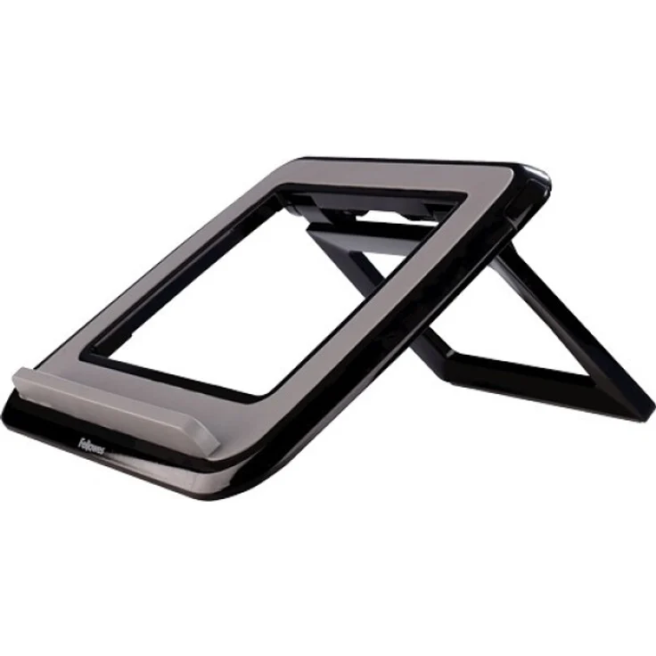 Fellowes Laptop Ständer I-Spire Quick Lift, höhenverstellbar, klappbar, portabel, für Laptops bis 17 Zoll, schwarz – Bild 3