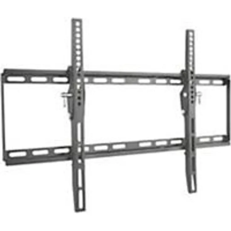 TECHLY Wandhalterung fuer LCD TV 40 - 65Zoll Schwarz Universal Wandabstand 36mm VESA 600x400 Traglast bis 50Kg