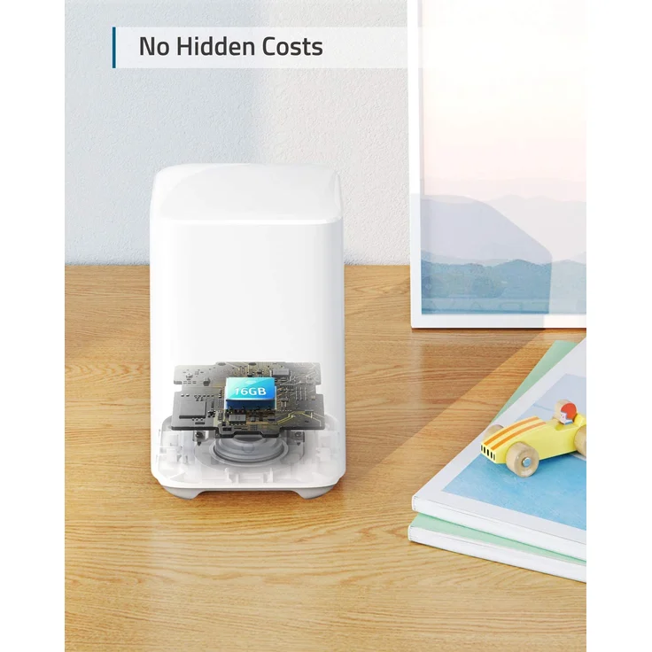 eufy Security eufyCam 2C Pro, Überwachungskamera außen, 2K Auflösung, 180 Tage Akku, kompatibel mit HomeKit und Solar Panel, IP67, Set 2+1, lokale Speicherung, Weiß (T88613D1) – Bild 3