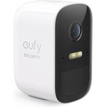 eufy Security eufyCam 2C Pro, Überwachungskamera außen, 2K Auflösung, 180 Tage Akku, kompatibel mit HomeKit und Solar Panel, IP67, benötigt HomeBase 2, Weiß (T81423D1)