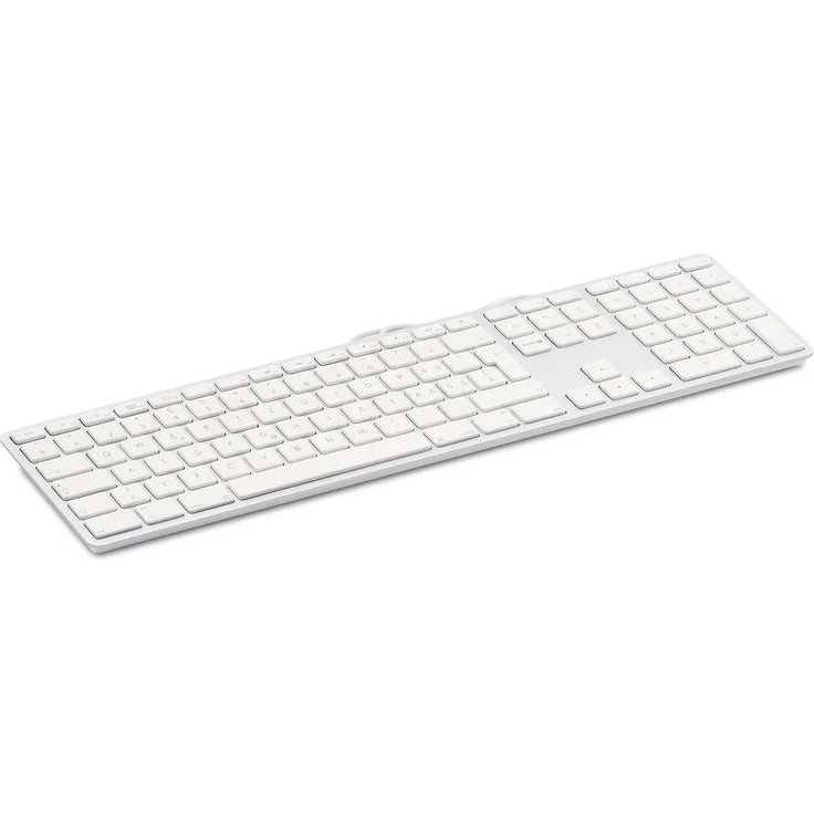 LMP USB Keyboard - Tastatur - USB - Deutsch QWERTZ - Silber (17203) – Bild 2