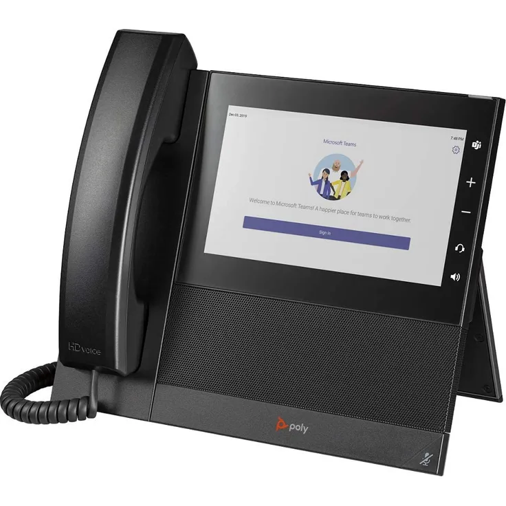 Poly CCX 600 Phone, Teams-SFB, PoE, ohne Netzteil
