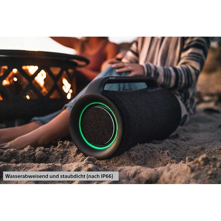 Sony SRS-XG500 Bluetooth-Lautsprecher mit BassBoost und Lichteffekten, IP66, schwarz – Bild 8