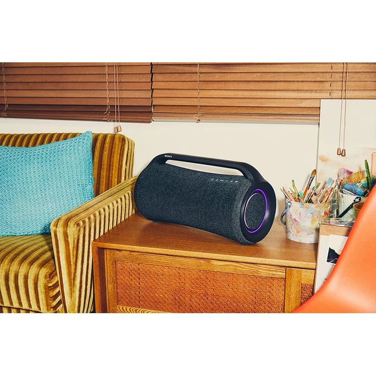 Sony SRS-XG500 Bluetooth-Lautsprecher mit BassBoost und Lichteffekten, IP66, schwarz – Bild 7