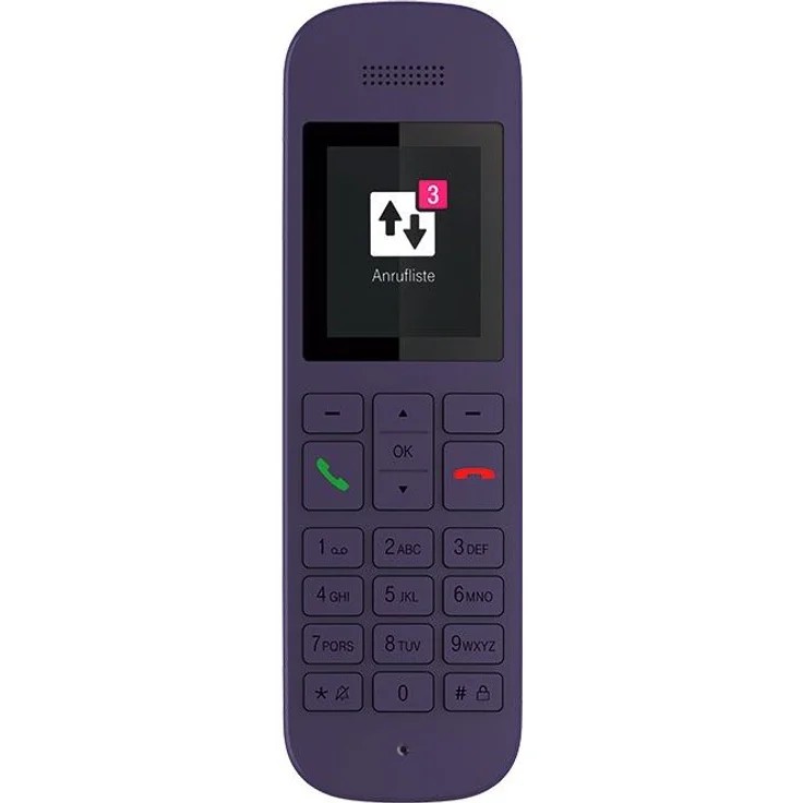 Telekom Speedphone 12 VoIP-Telefon lavendel – Bild 4