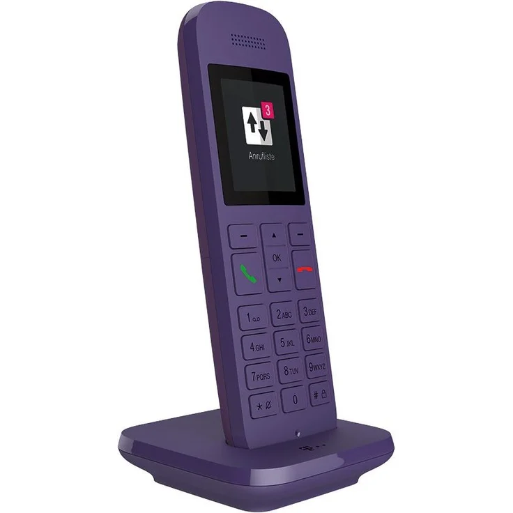 Telekom Speedphone 12 VoIP-Telefon lavendel – Bild 2